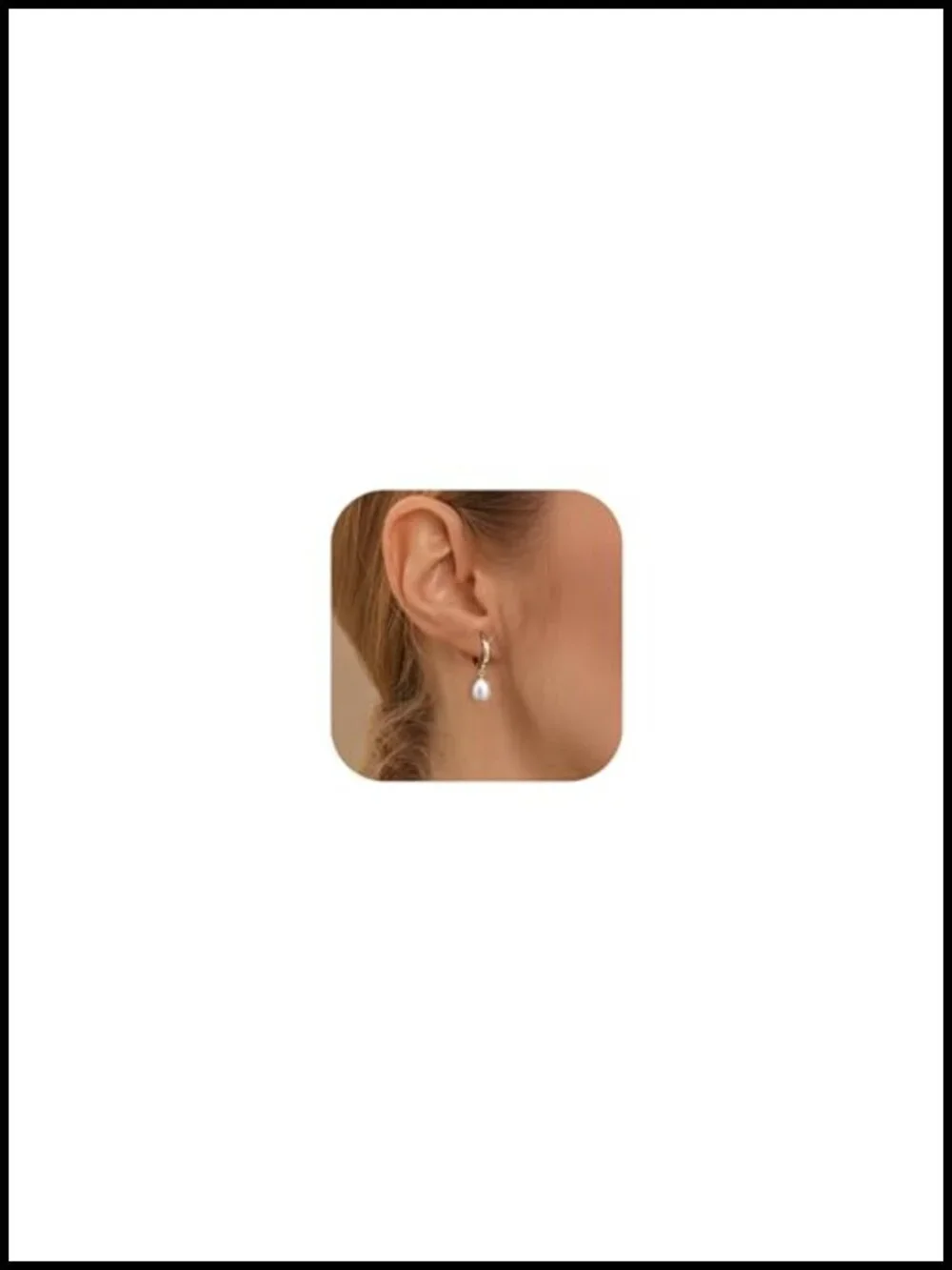 14K Gold Plated Huggie Hoop Earrings with Charms, Hypoallergenic 925 Sterling